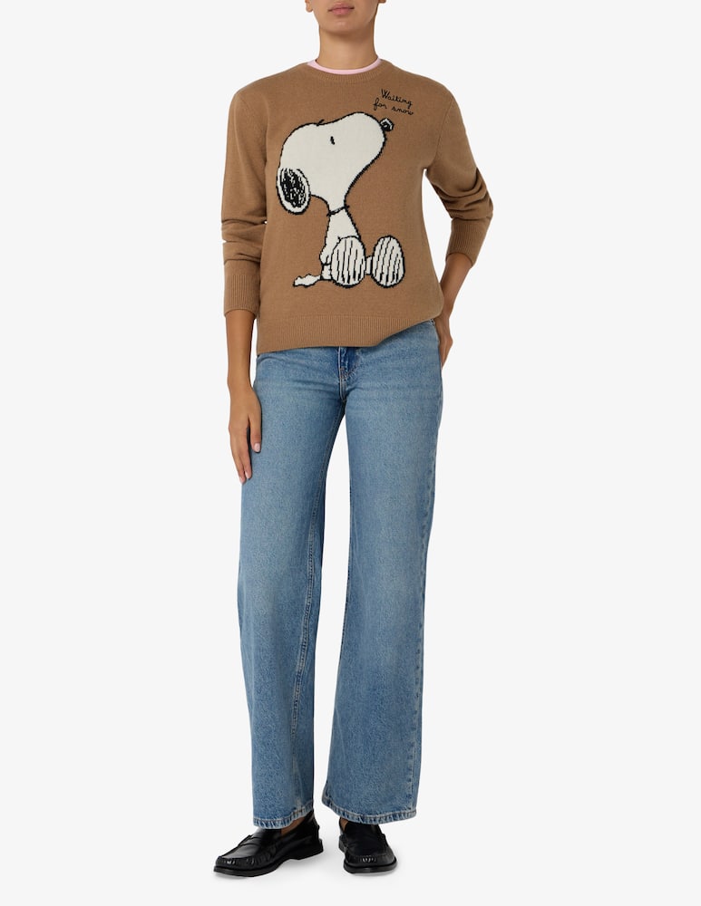 rinascente MC2 Saint Barth Snoopy crewneck sweater
