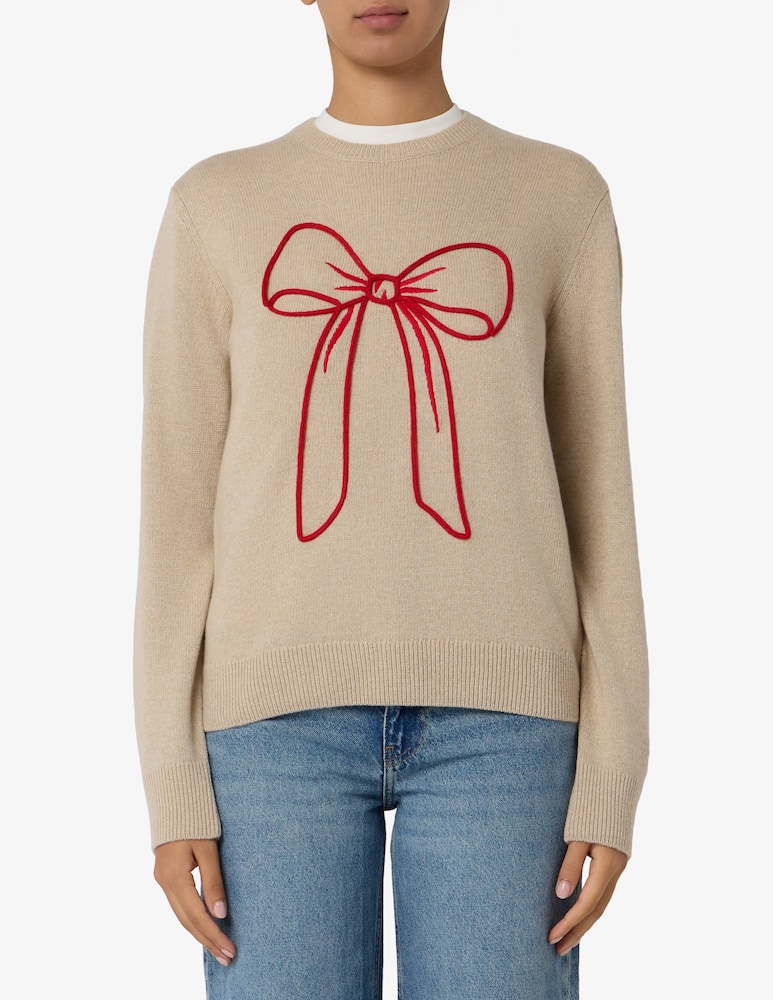 rinascente MC2 Saint Barth Bow jumper