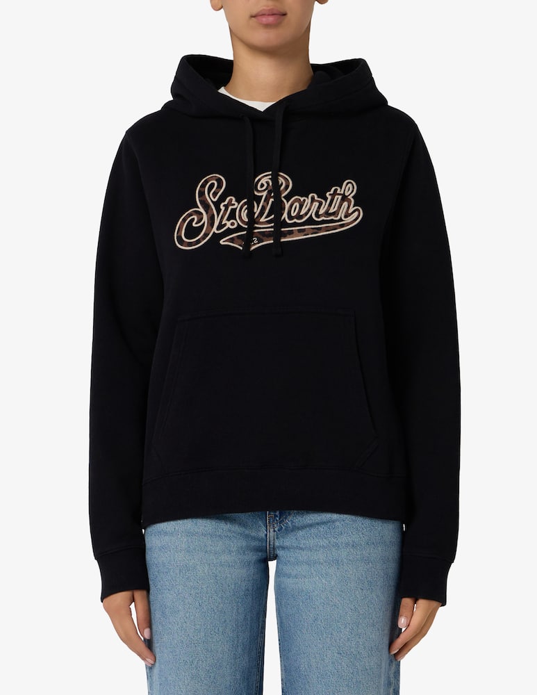 rinascente MC2 Saint Barth Cotton blend hoodie with logo