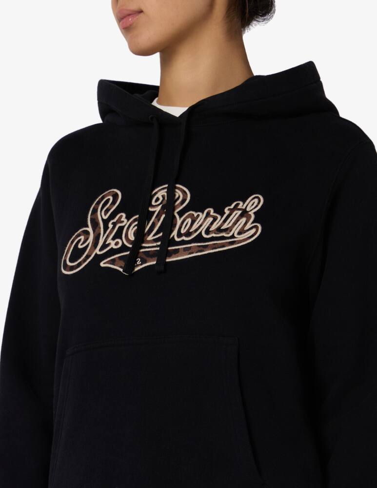 rinascente MC2 Saint Barth Cotton blend hoodie with logo