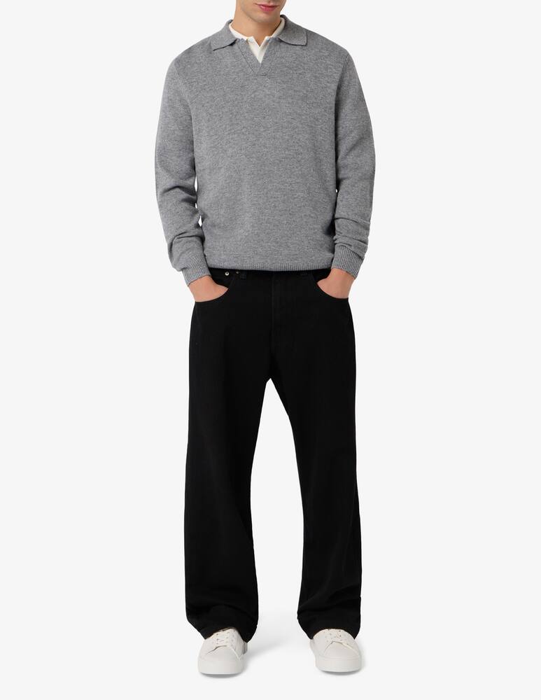 rinascente MC2 Saint Barth Covent wool-knit polo