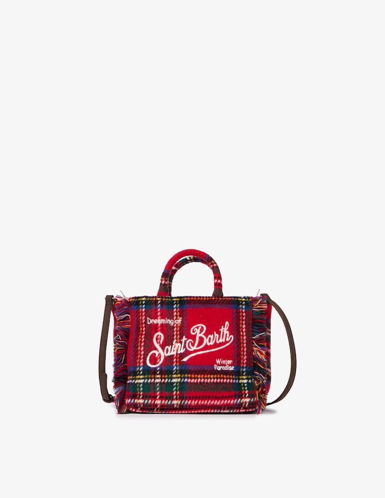 rinascente MC2 Saint Barth Tartan tote bag