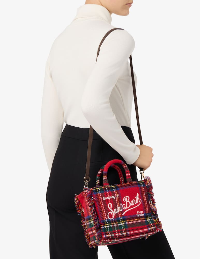 rinascente MC2 Saint Barth Tartan tote bag