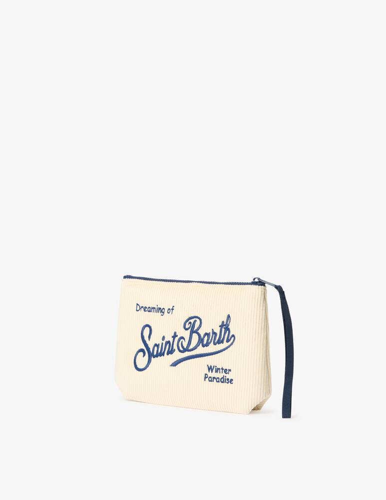 MC2 Saint Barth Pochette Aline Corduroy - immagine 2 MC2 Saint Barth Pochette Aline Corduroy - immagine 2