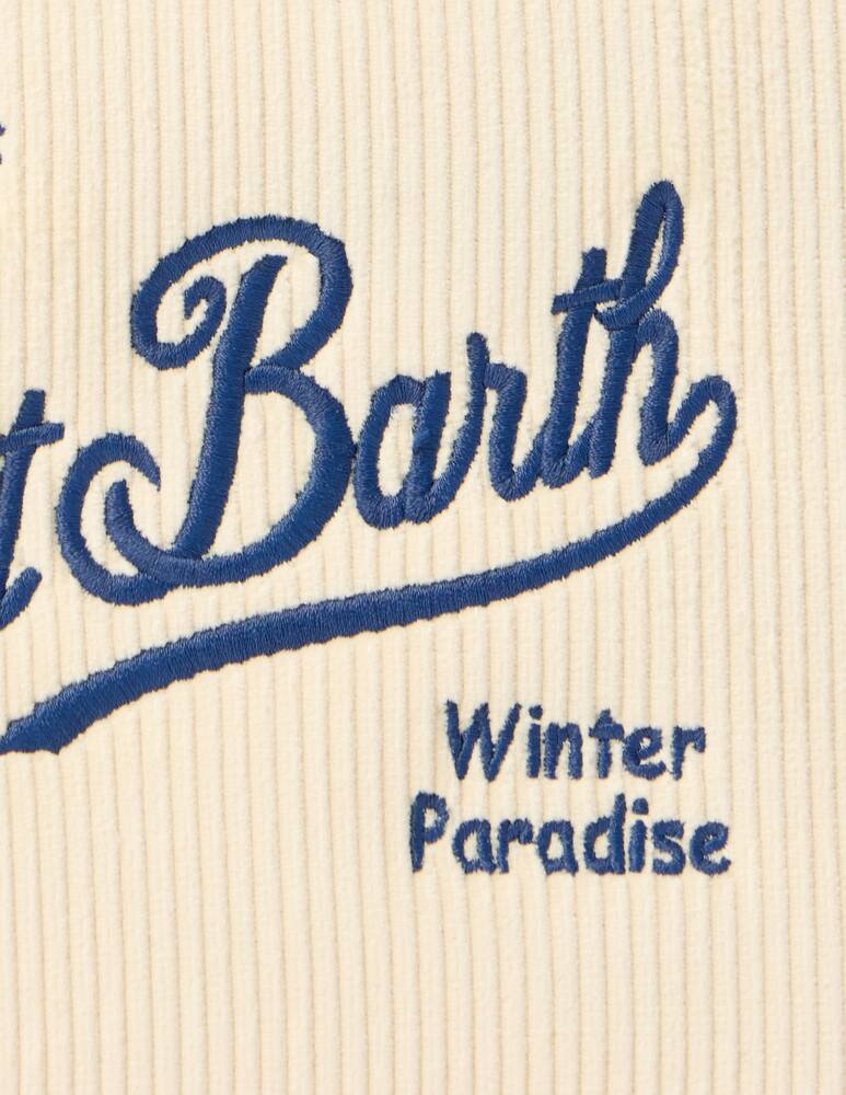 rinascente MC2 Saint Barth Saint Barth corduroy pochette