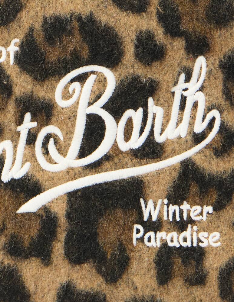 rinascente MC2 Saint Barth Pochette a stampa leopardata