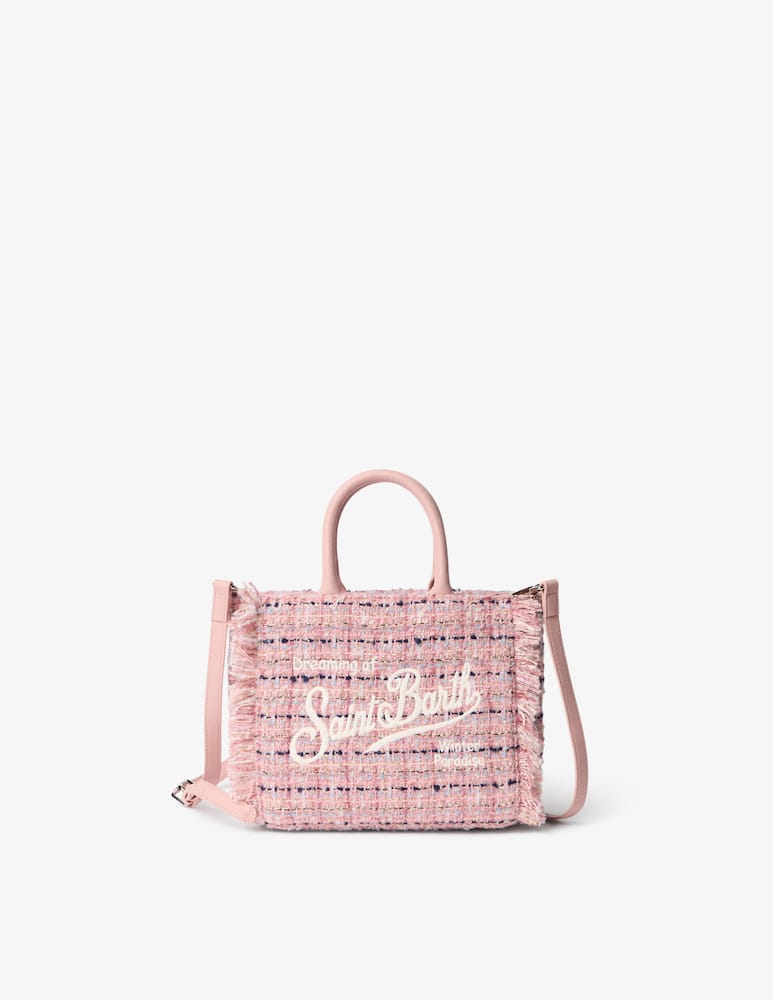 rinascente MC2 Saint Barth Vanity mini tweed shoulder bag