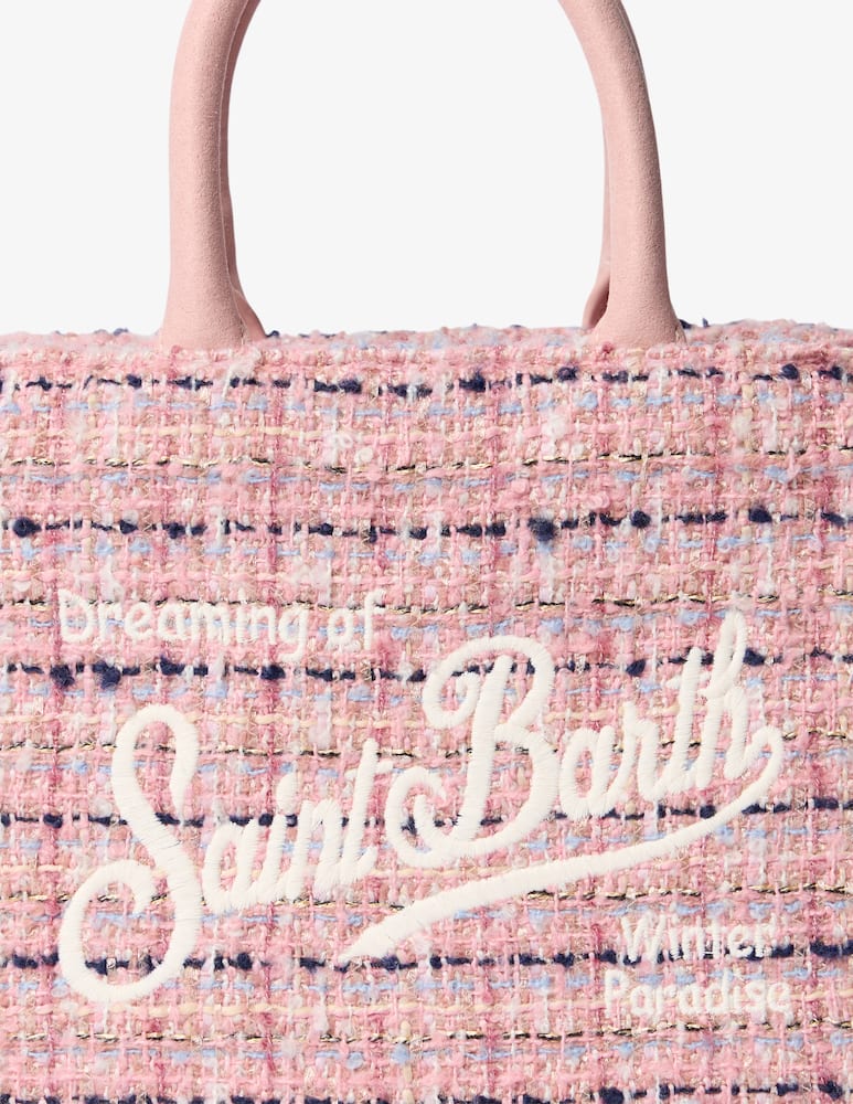 rinascente MC2 Saint Barth Vanity mini tweed shoulder bag