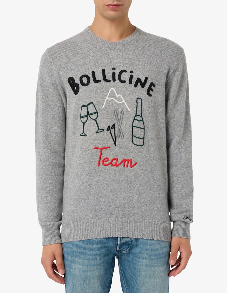 rinascente MC2 Saint Barth Heron round-neck sweater