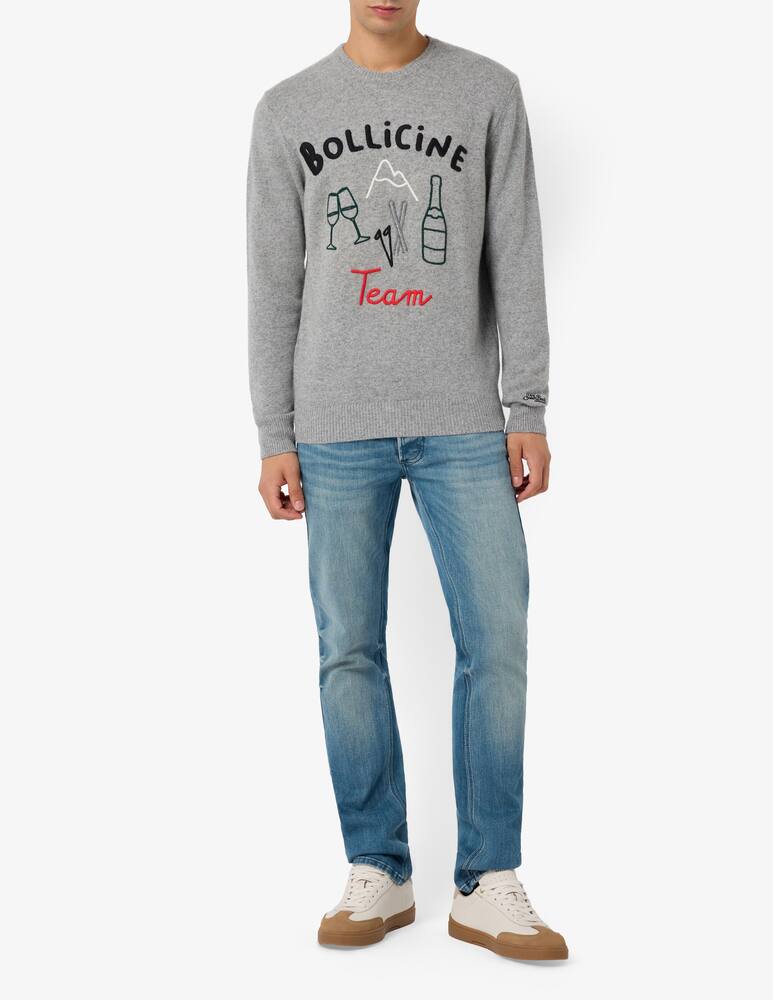 rinascente MC2 Saint Barth Heron round-neck sweater