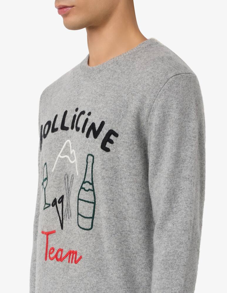 rinascente MC2 Saint Barth Heron round-neck sweater