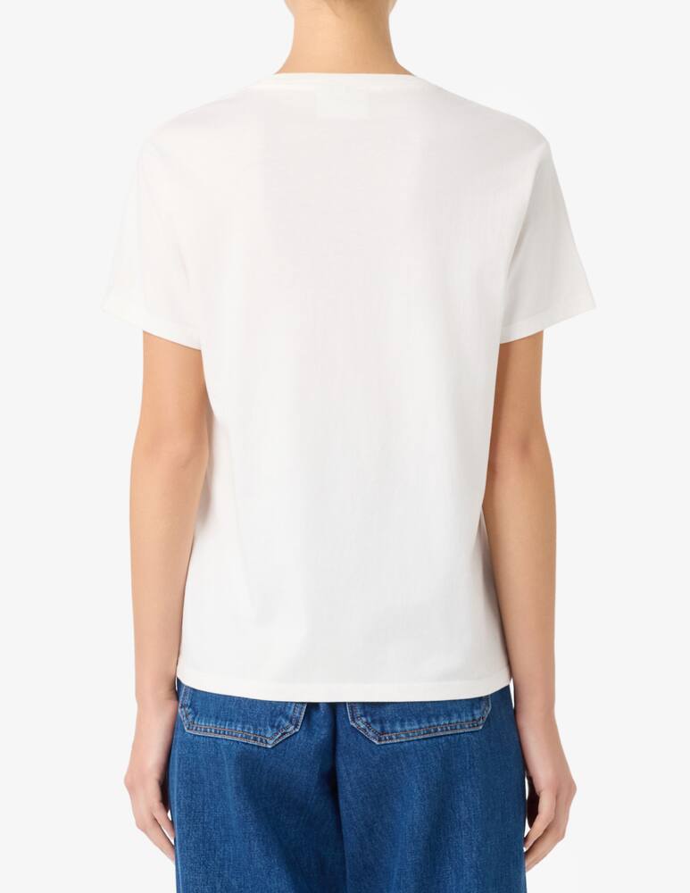 rinascente MC2 Saint Barth Embroidered cotton t-shirt