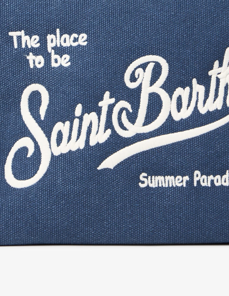 rinascente MC2 Saint Barth Pochette mare in canvas Aline