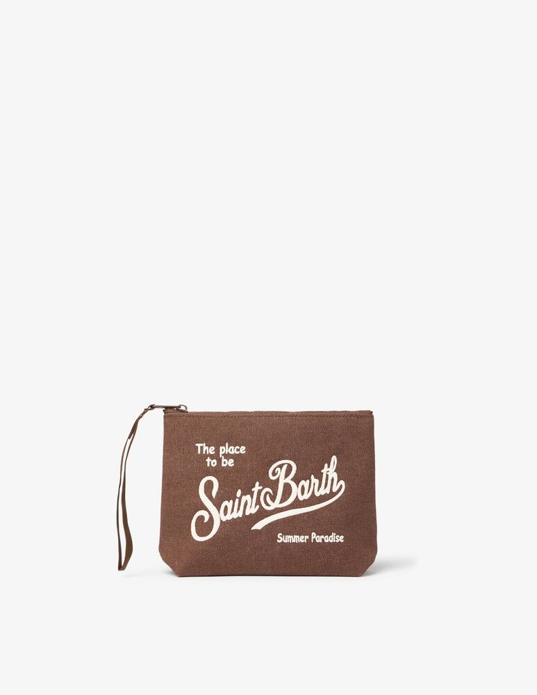 MC2 Saint Barth Pochette mare in canvas Aline - immagine 1