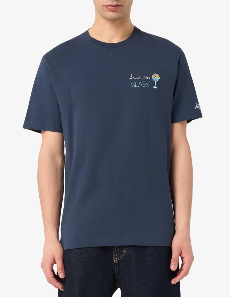 MC2 Saint Barth T-shirt cotone stampa Portofino - immagine 1 MC2 Saint Barth T-shirt cotone stampa Portofino - immagine 1