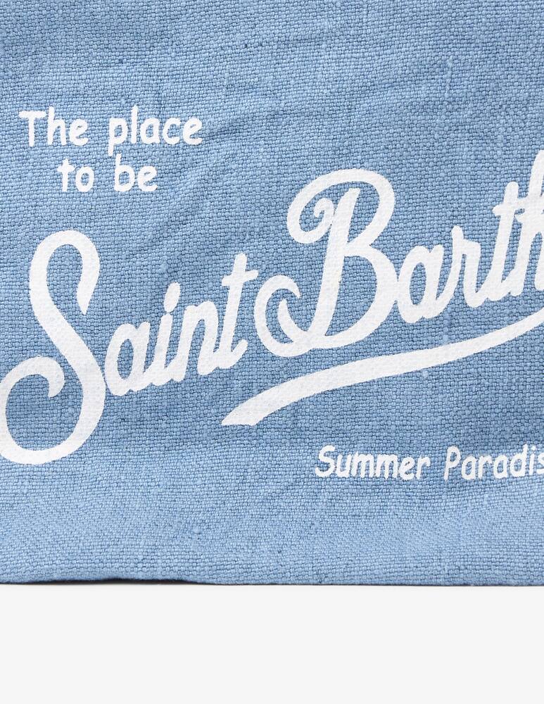 rinascente MC2 Saint Barth Pochette mare in lino Aline