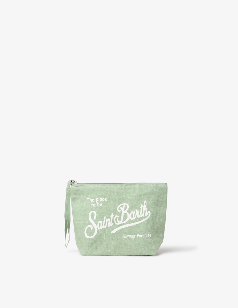 rinascente MC2 Saint Barth Pochette in lino Aline