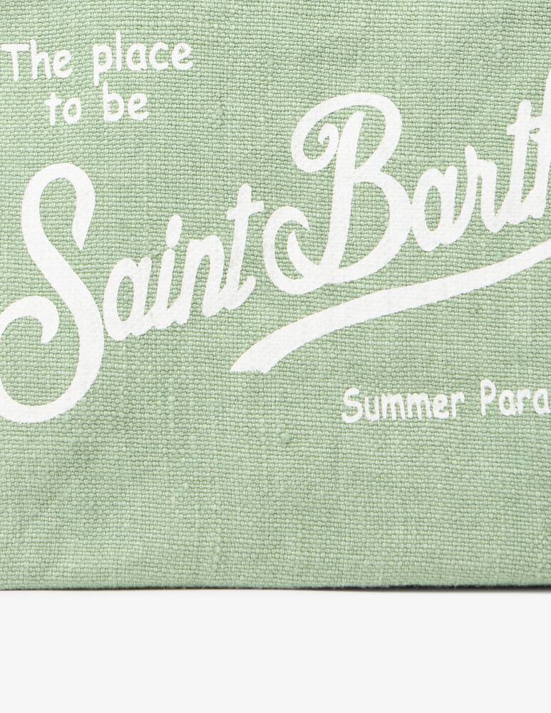rinascente MC2 Saint Barth Pochette in lino Aline