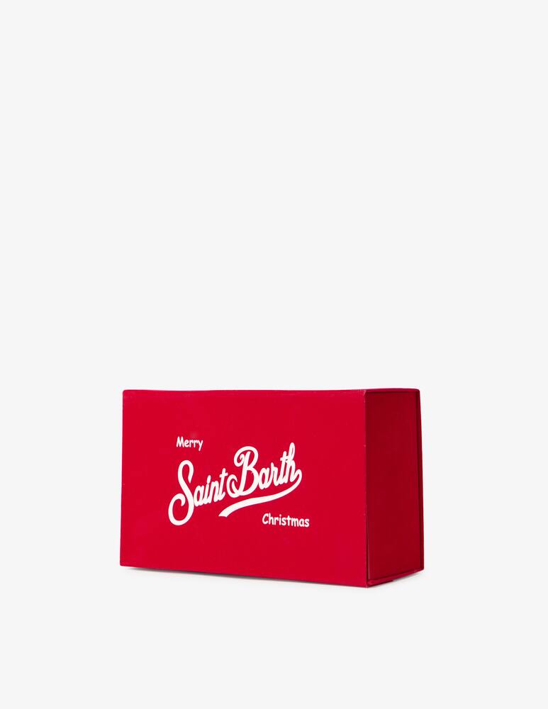 rinascente MC2 Saint Barth Set Cappello e pochette natalizi