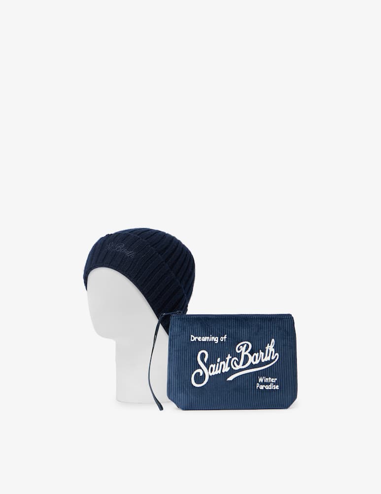 rinascente MC2 Saint Barth Set Man City cappello e pochette