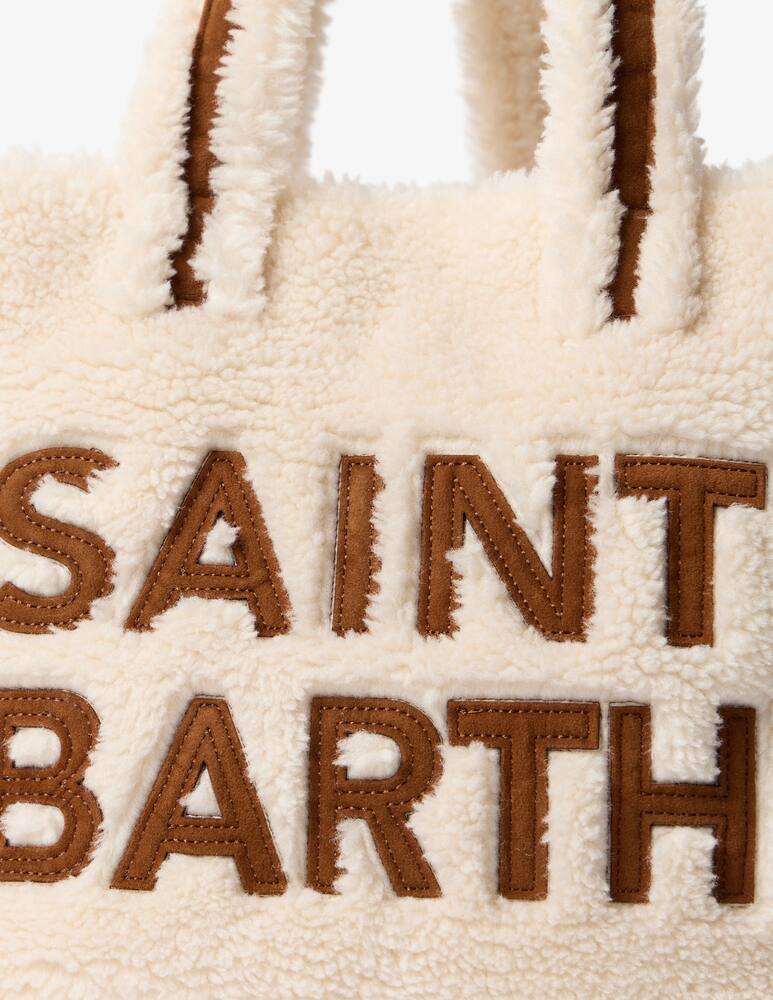 rinascente MC2 Saint Barth Faux fur tote bag with