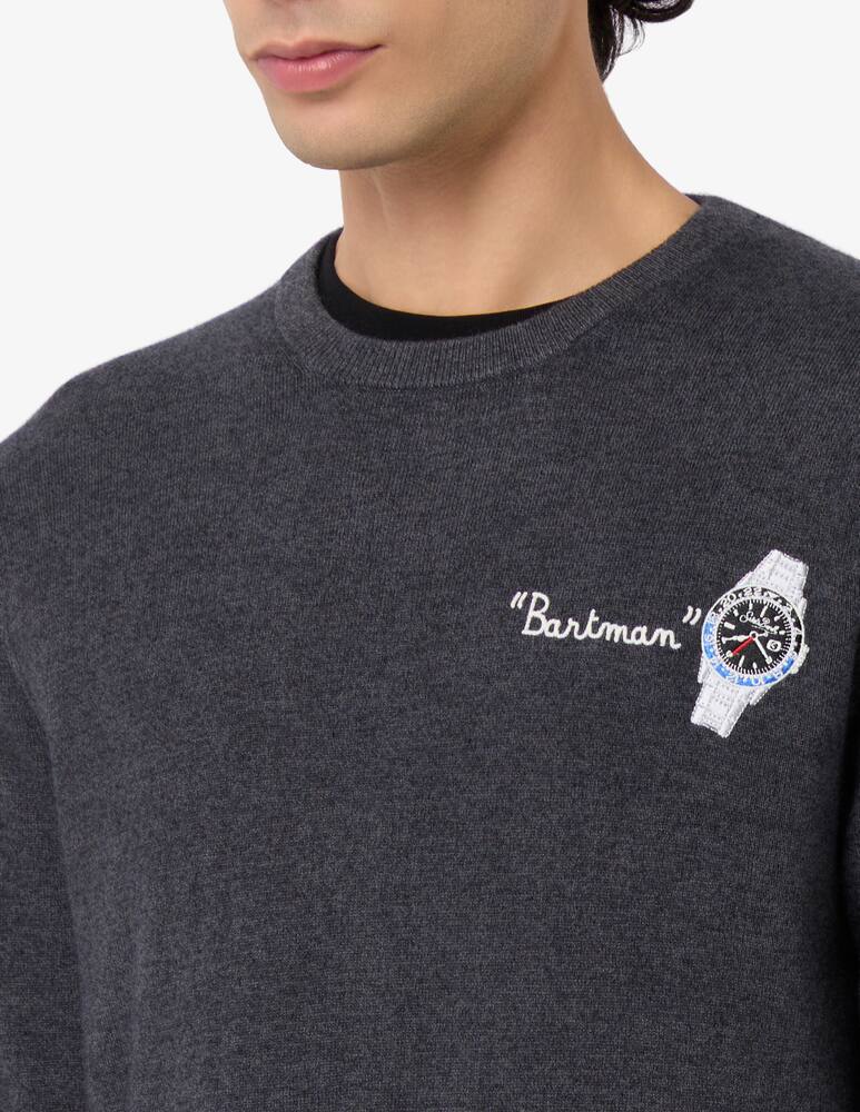 rinascente MC2 Saint Barth Heron crewneck sweater