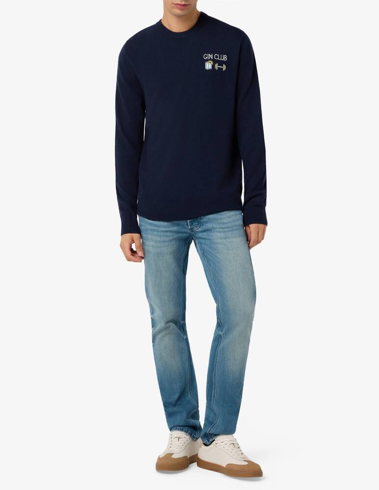 rinascente MC2 Saint Barth Heron crewneck sweater