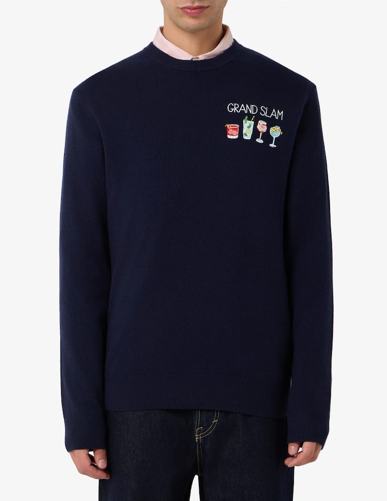 rinascente MC2 Saint Barth Grand slam embroidered jumper