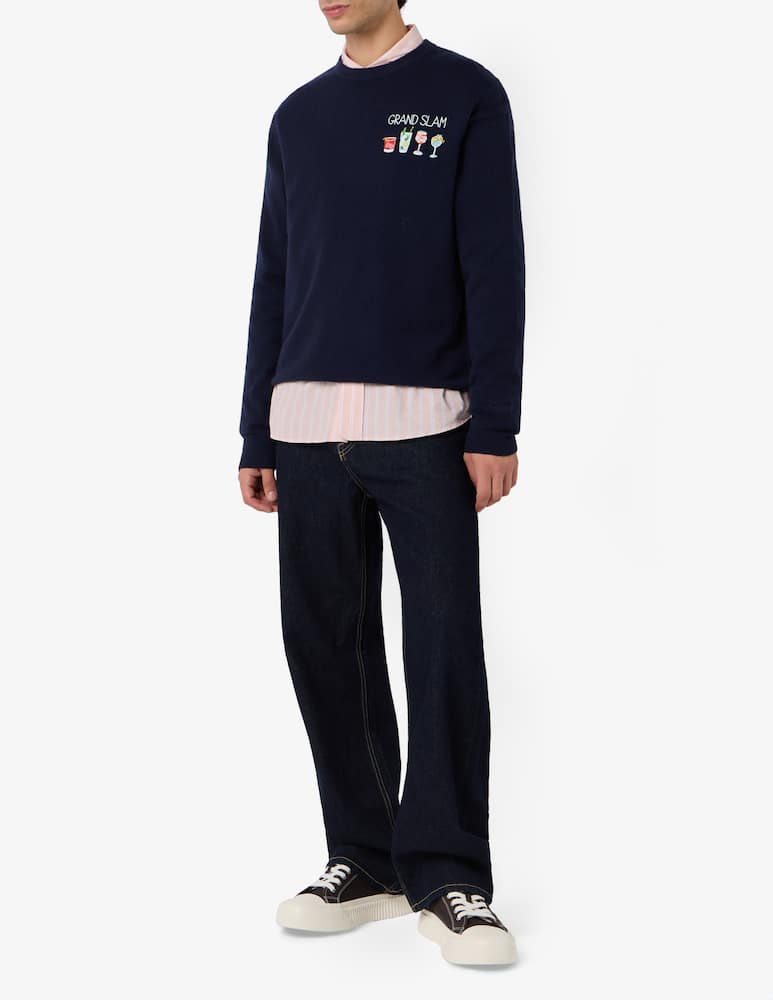 rinascente MC2 Saint Barth Grand slam embroidered jumper