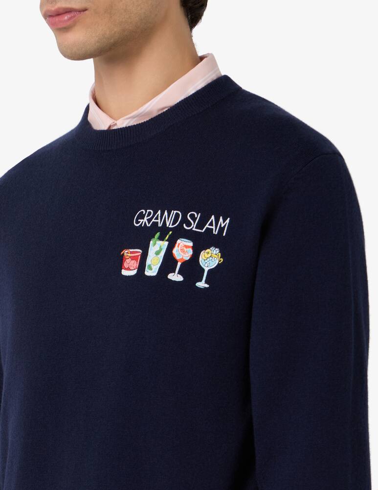 rinascente MC2 Saint Barth Grand slam embroidered jumper