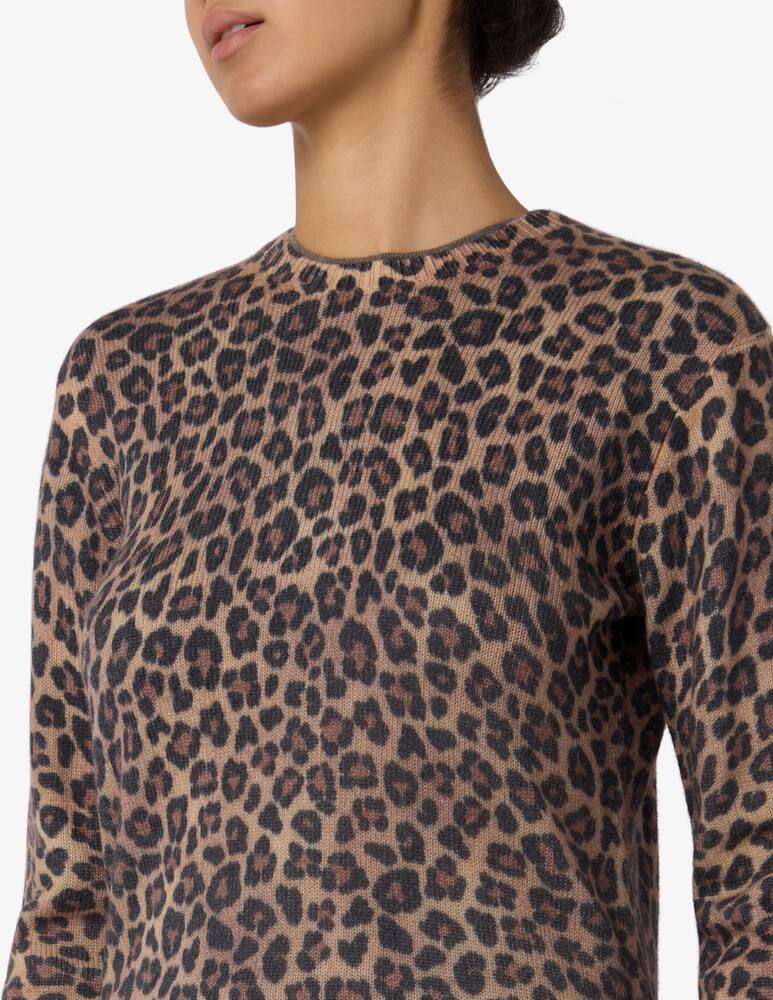 rinascente MC2 Saint Barth Printed leopard jumper