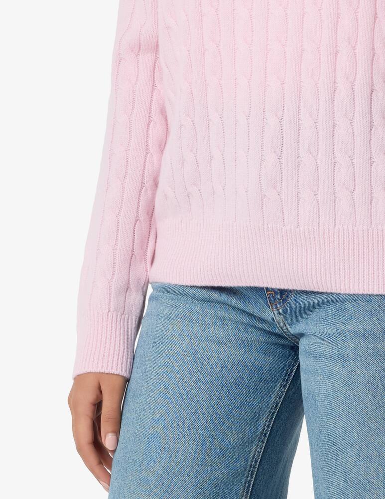 rinascente MC2 Saint Barth Roundneck braid sweater