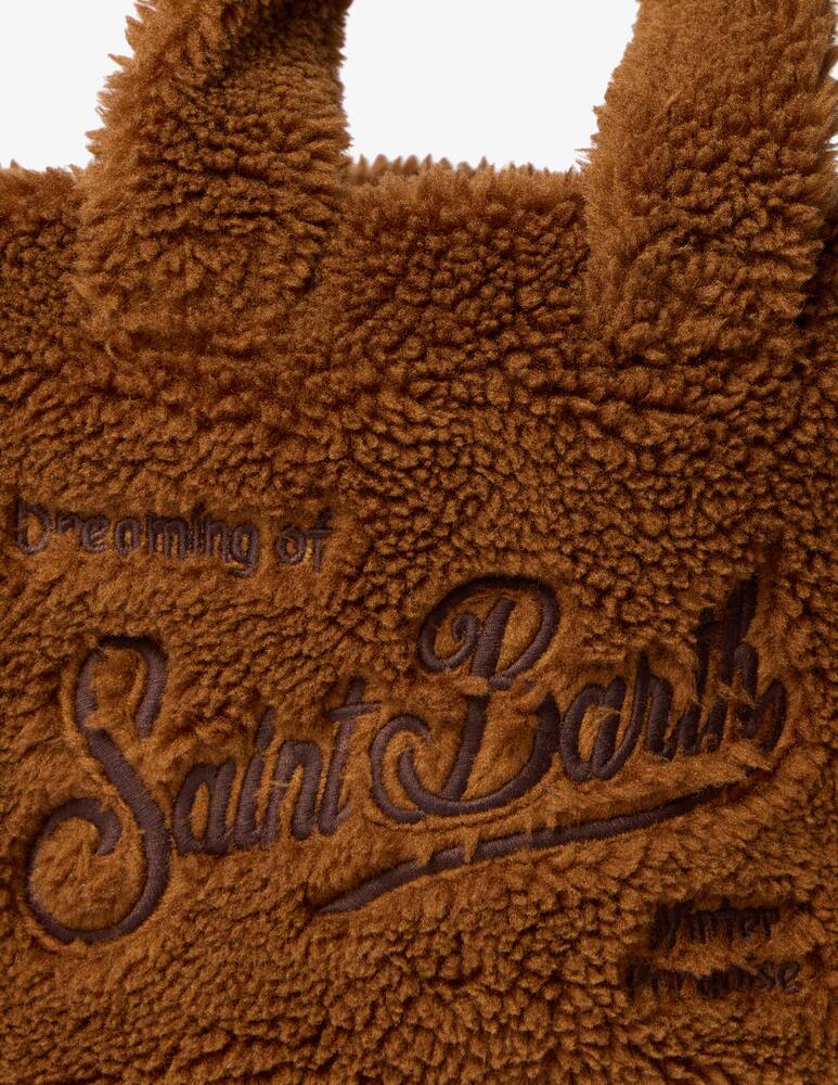 rinascente MC2 Saint Barth Faux fur tote bag