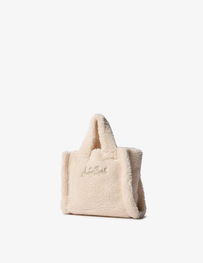 rinascente MC2 Saint Barth Teddy faux fur shoulder bag