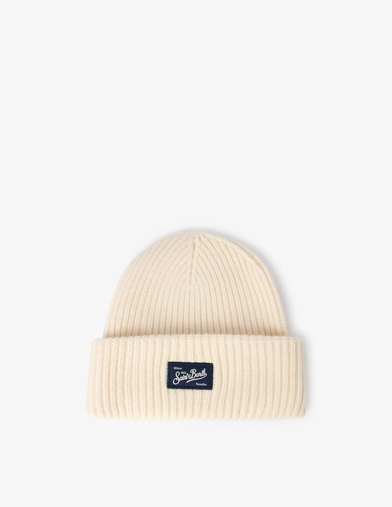 rinascente MC2 Saint Barth Cappello beanie in maglia Berry