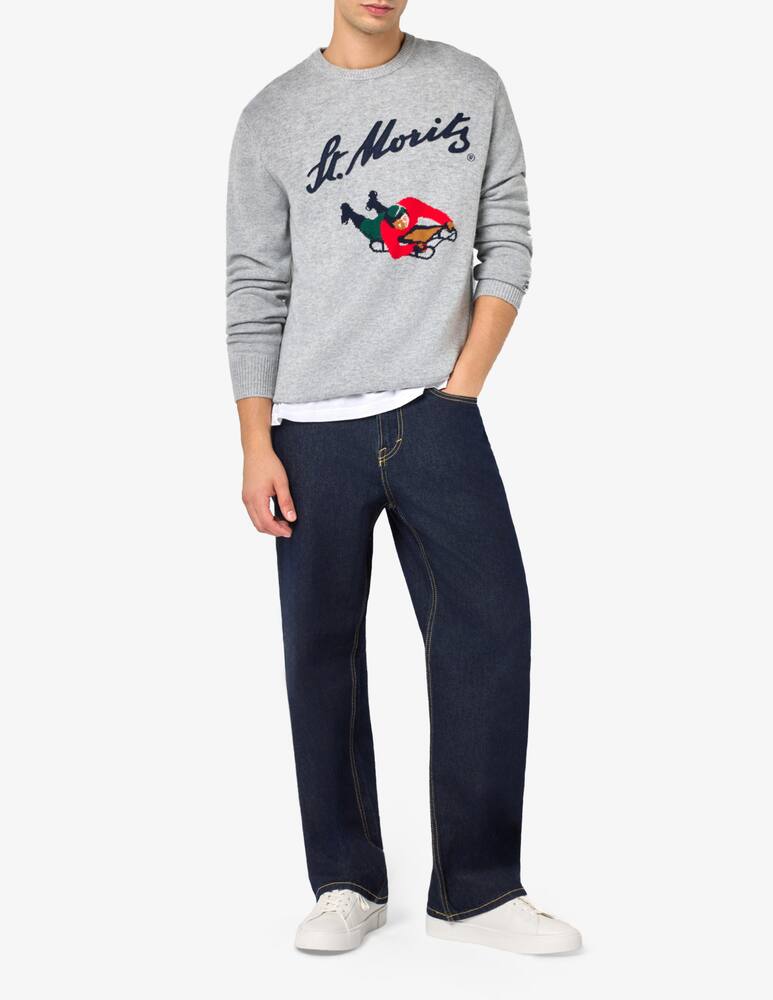 rinascente MC2 Saint Barth Heron round-neck sweater