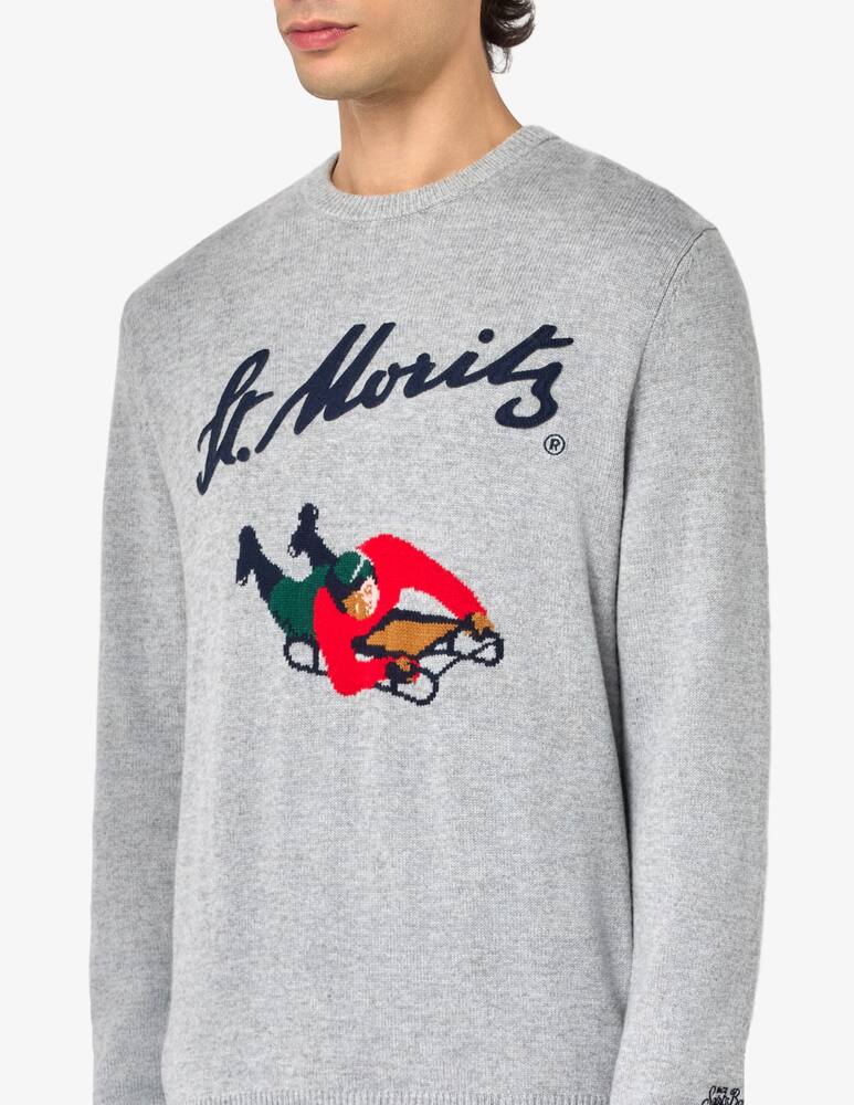 rinascente MC2 Saint Barth Heron round-neck sweater