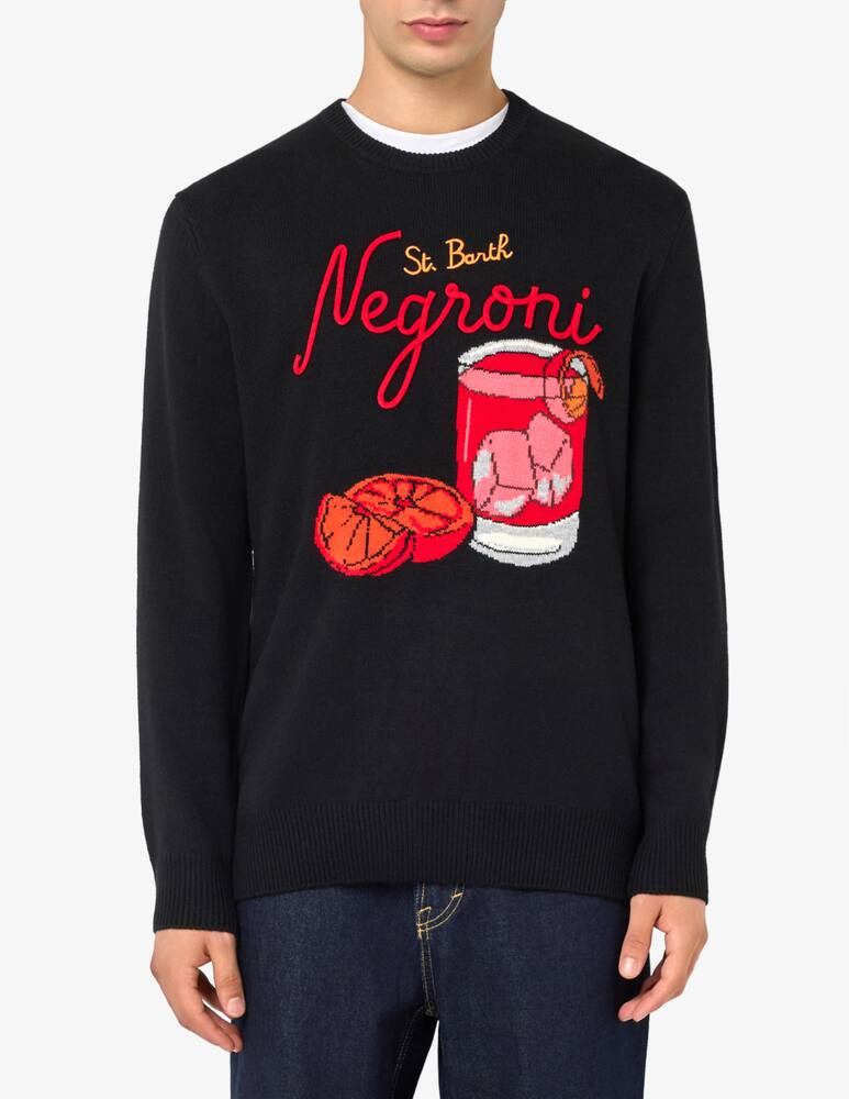 rinascente MC2 Saint Barth Heron round-neck sweater