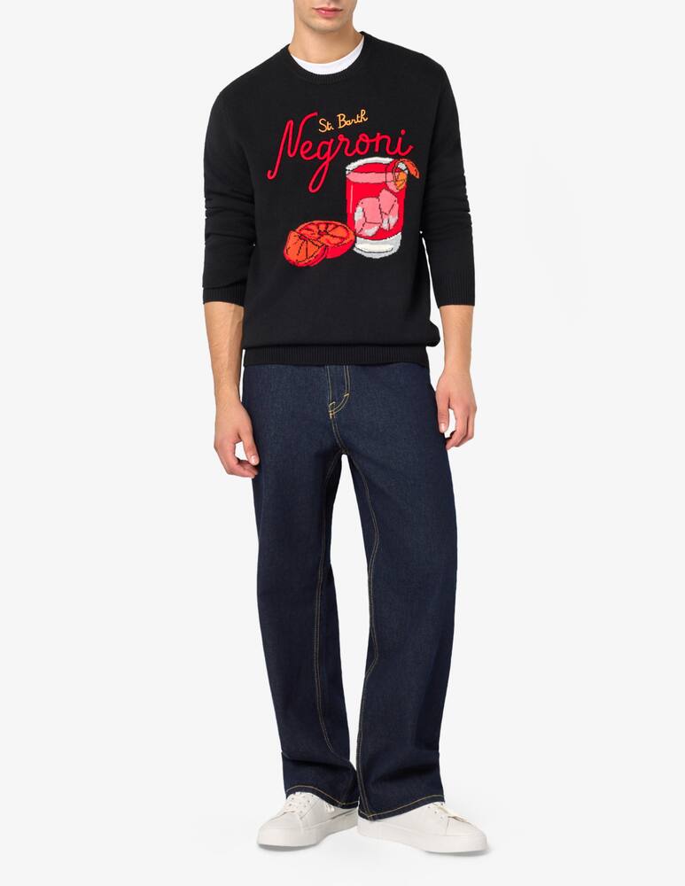 rinascente MC2 Saint Barth Heron round-neck sweater