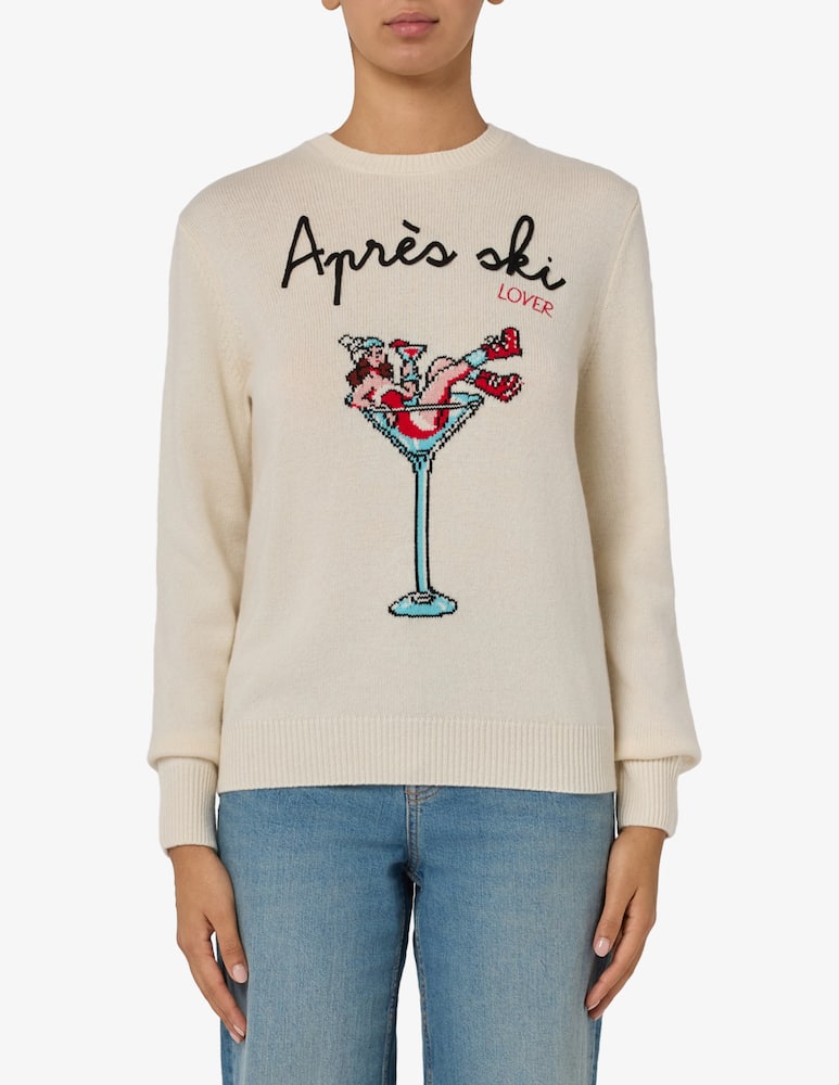 rinascente MC2 Saint Barth Après ski crewneck sweater