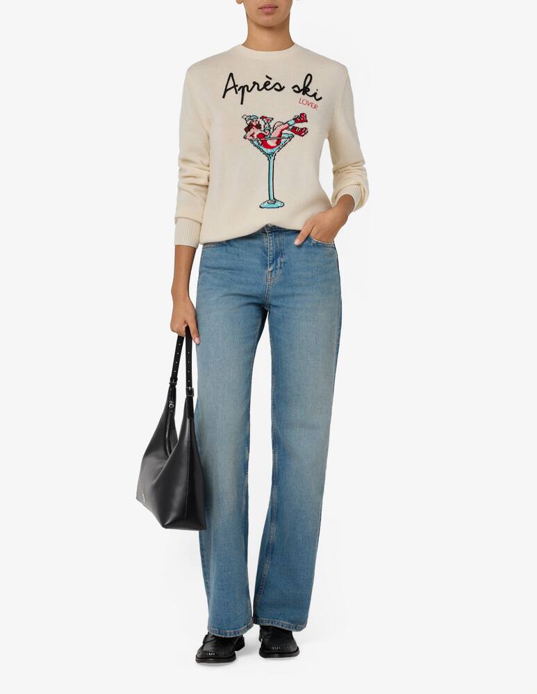 rinascente MC2 Saint Barth Après ski crewneck sweater