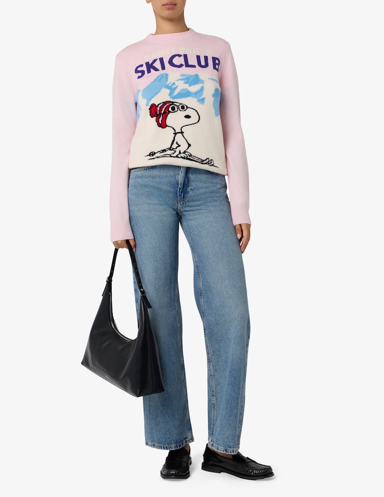 rinascente MC2 Saint Barth Snoopy Ski Club sweater