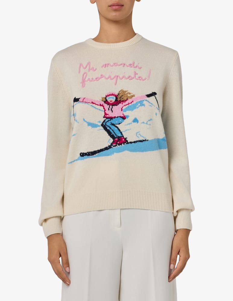 rinascente MC2 Saint Barth Mi mandi fuoripista sweater