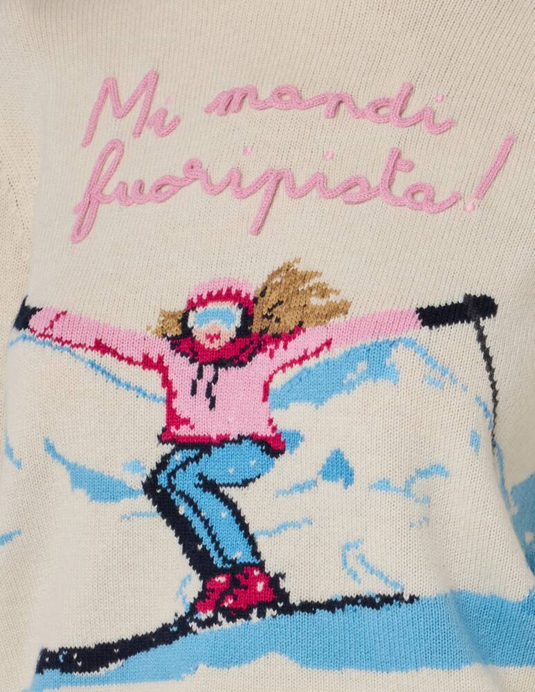 rinascente MC2 Saint Barth Mi mandi fuoripista sweater