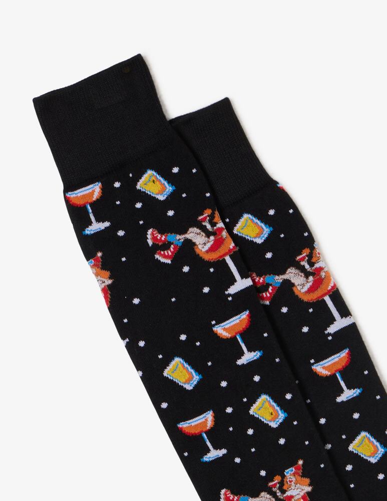 rinascente MC2 Saint Barth Jacquard cocktail socks