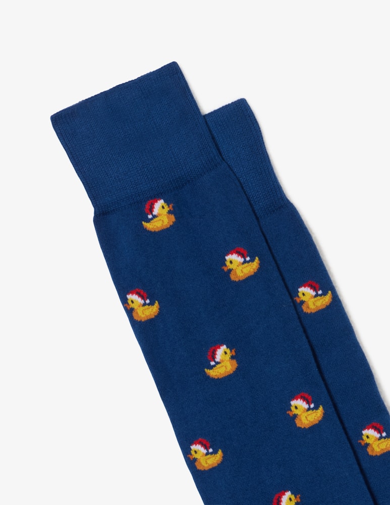 rinascente MC2 Saint Barth Duck pattern socks