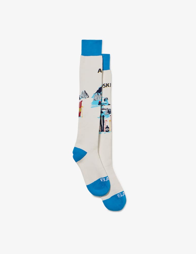 rinascente MC2 Saint Barth Tech-jacquard ski socks