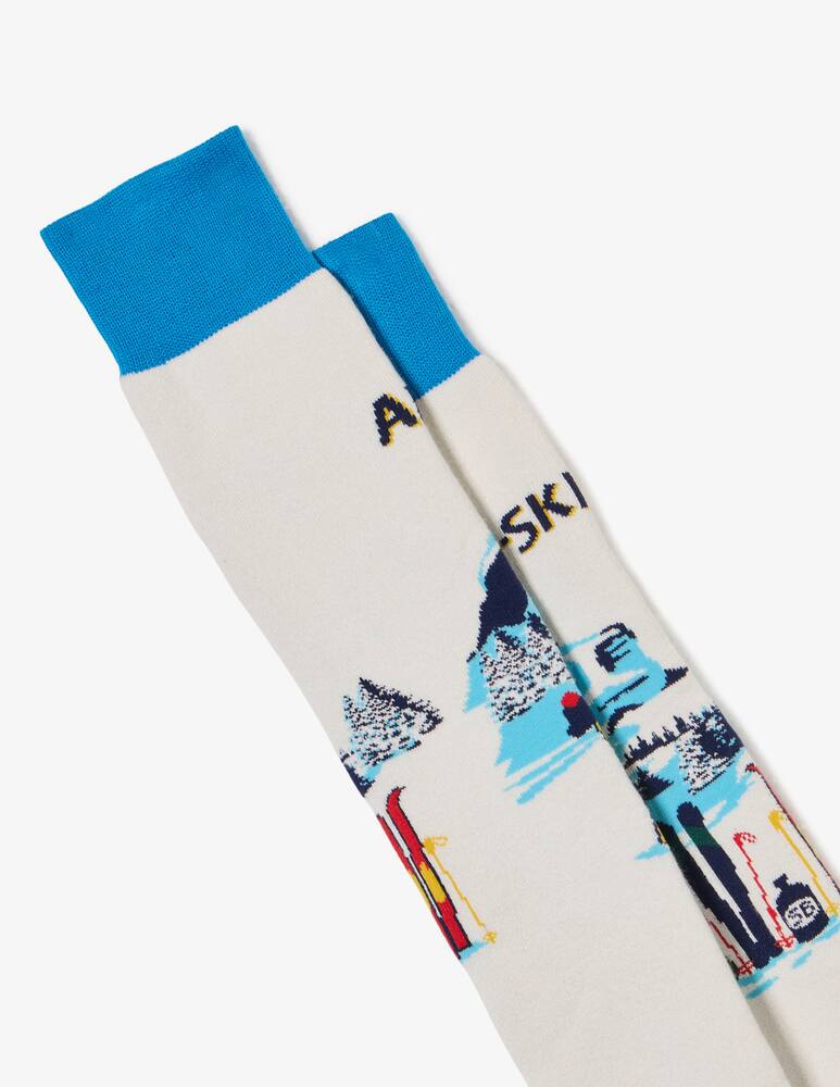 rinascente MC2 Saint Barth Tech-jacquard ski socks
