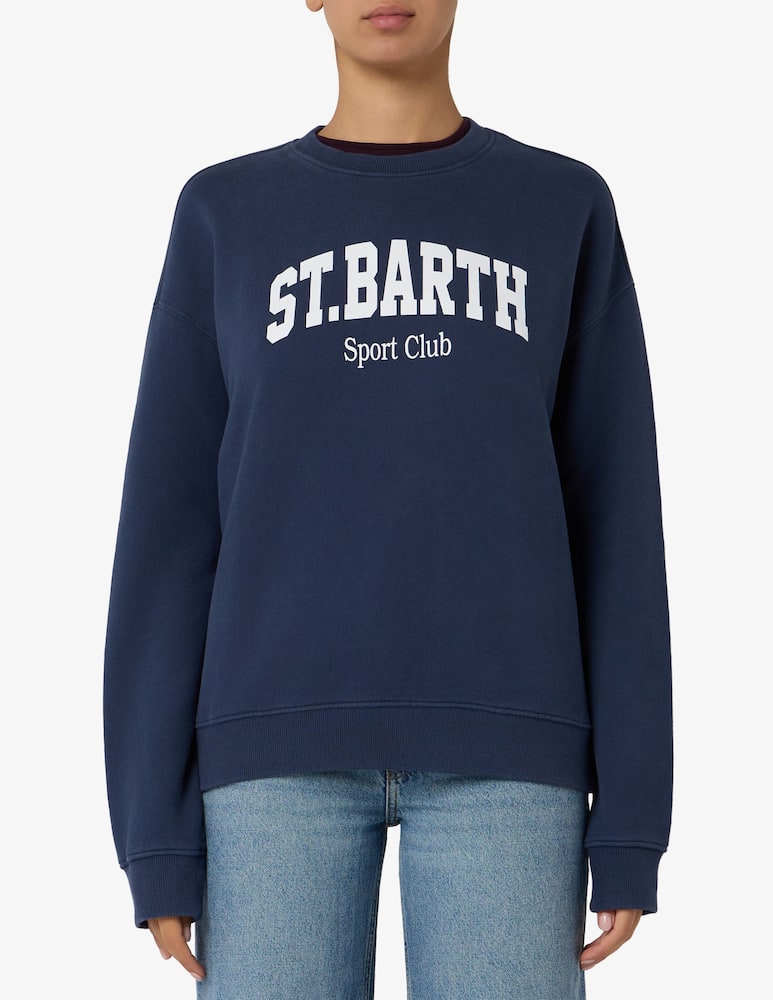 rinascente MC2 Saint Barth Logo roundneck sweatshirt