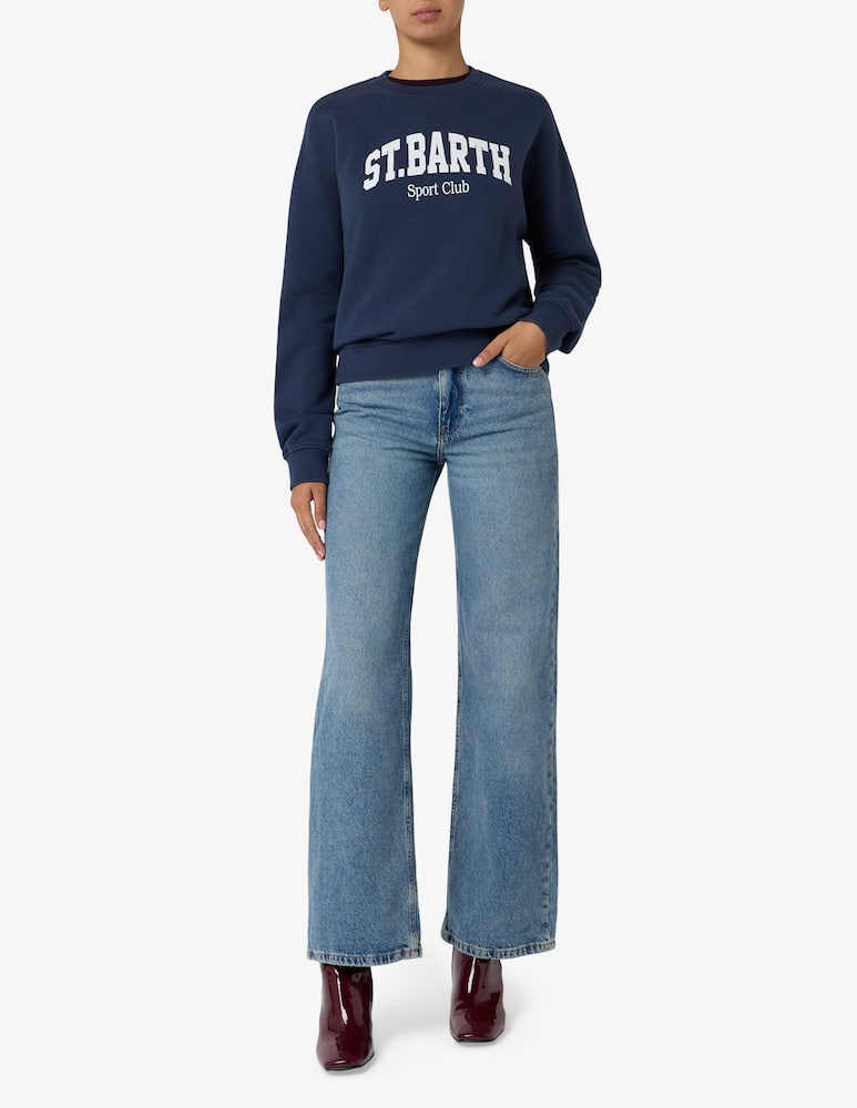 rinascente MC2 Saint Barth Logo roundneck sweatshirt